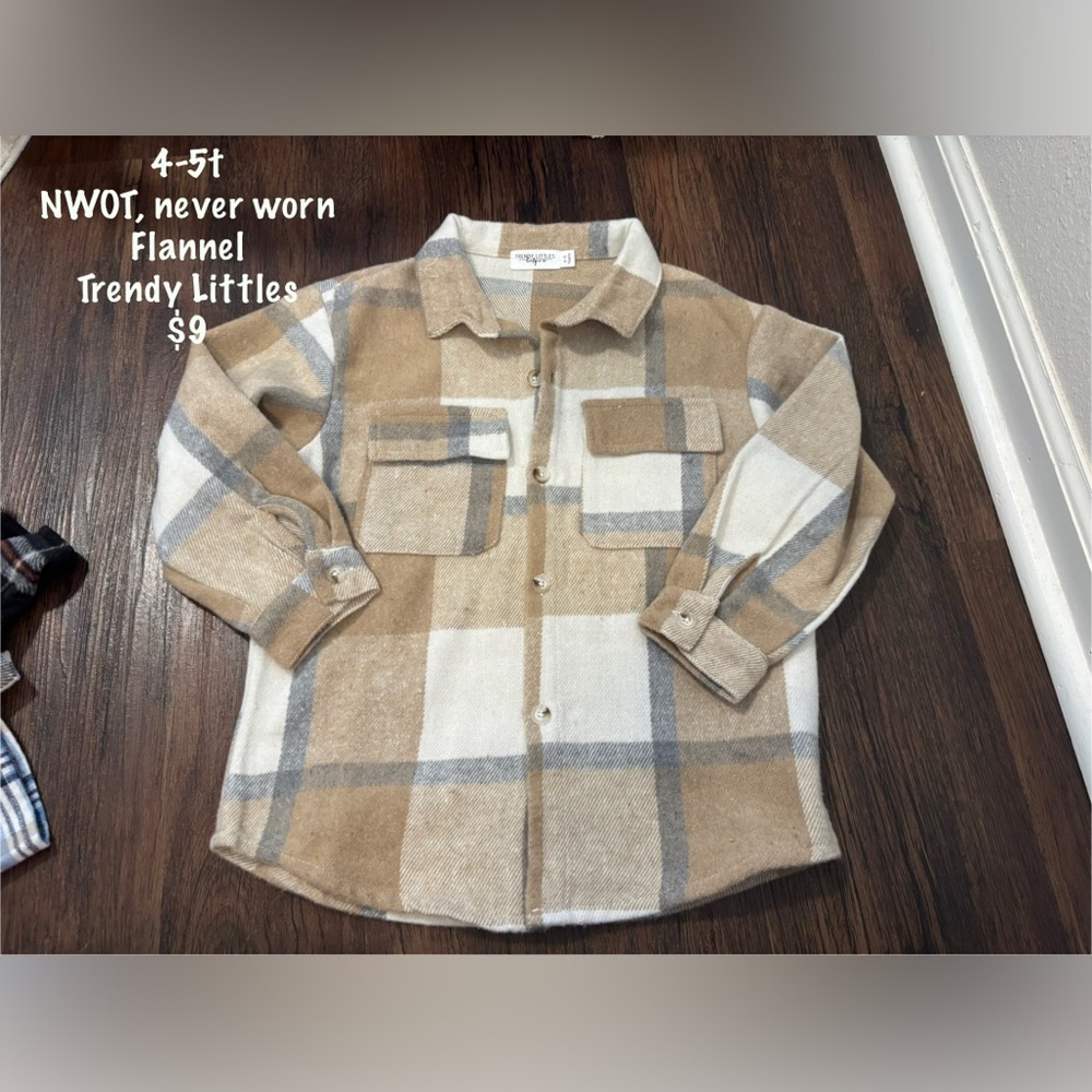 Flannel Button Down Shirt